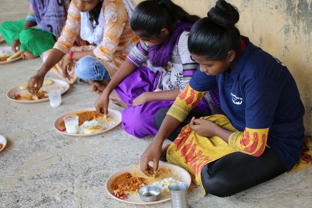Food Outreach Program - Food Outreach Program - Shantaba High School, Kukeri, Chikhli - United World Foundation
