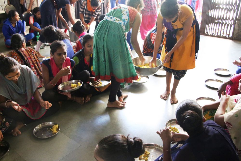 Food Outreach Program - Shantaba High School, Kukeri, Chikhli - United World Foundation